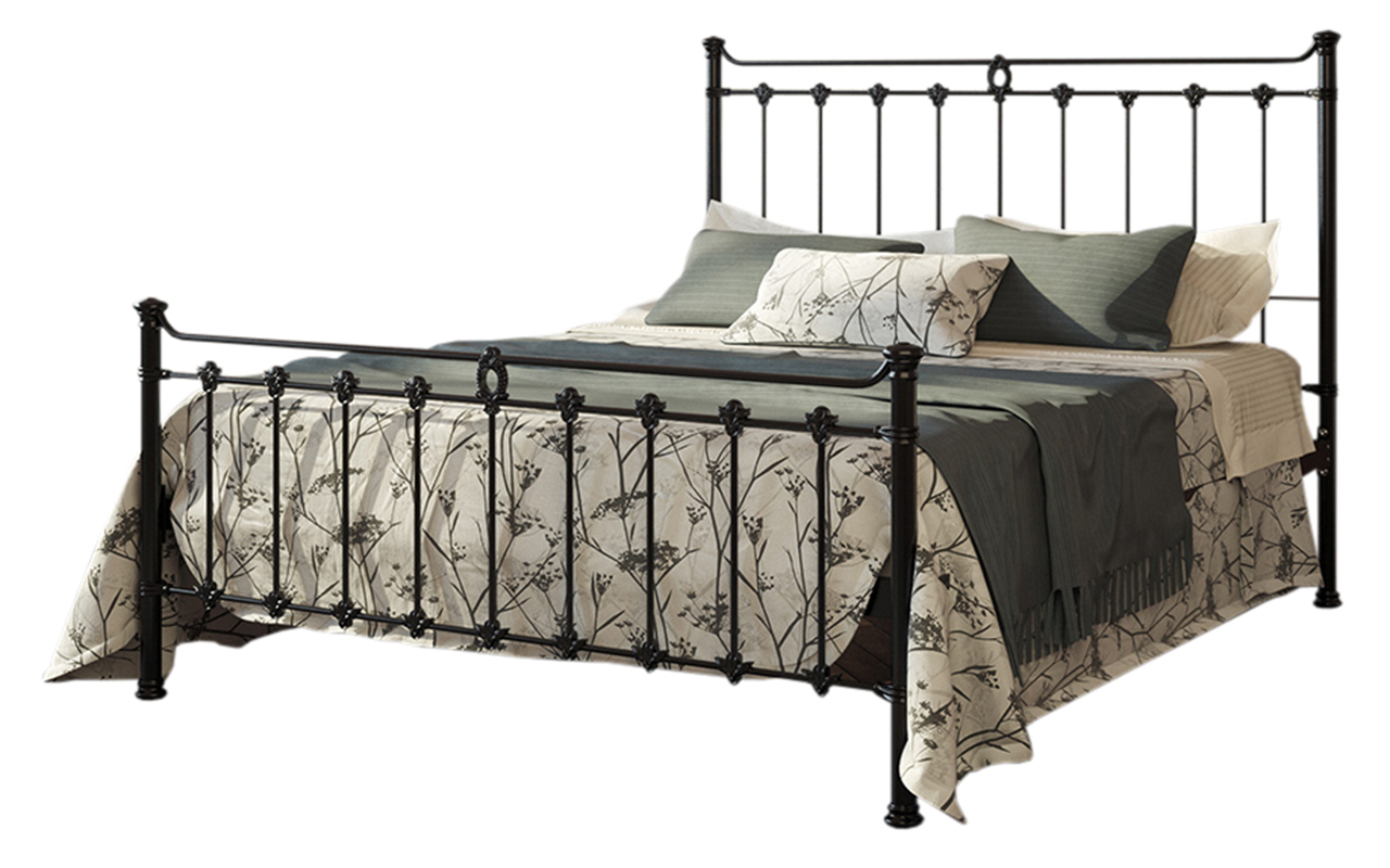 Двуспальная кровать для гостиницы серии «Ideal» - 166х206х40 см